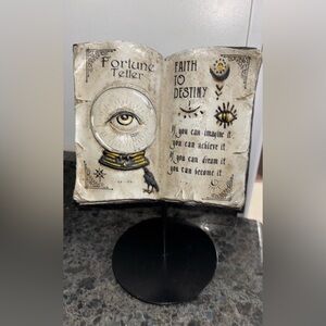 Decorative Fortune Teller Book with Eye Design display